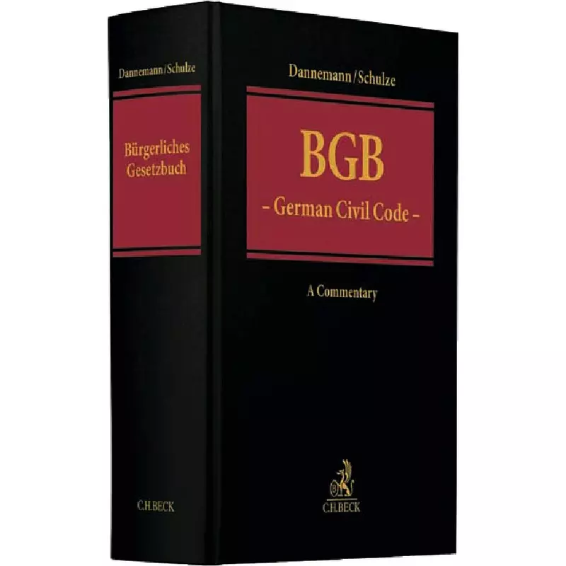 German Civil Code Volume I Bürgerliches Gesetzbuch (BGB)