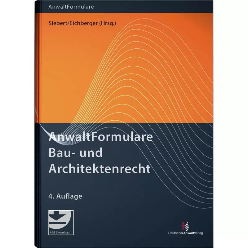 AnwaltFormulare Bau- und Architektenrecht