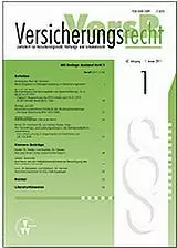 VersR  -  Versicherungsrecht  - Abonnement
