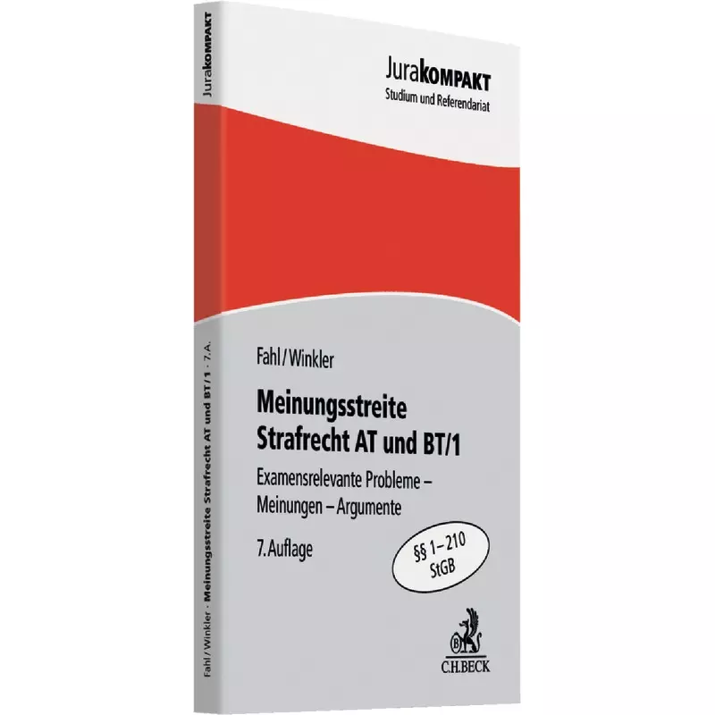 Meinungsstreite Strafrecht AT und BT/1