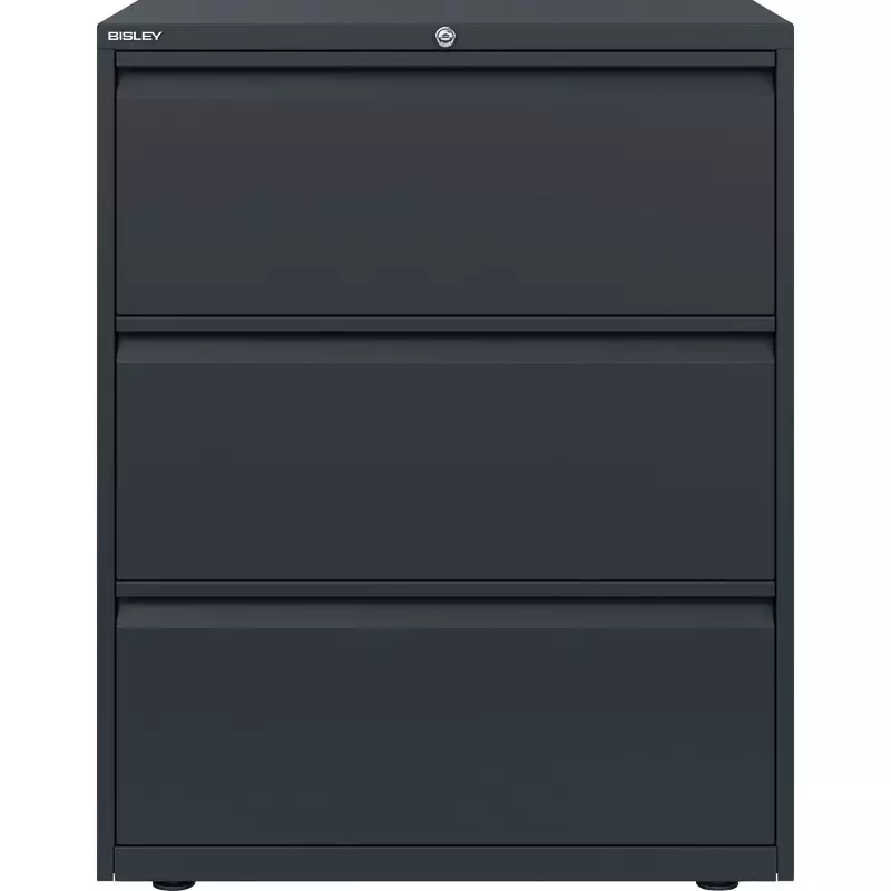 BISLEY Hängeregistraturschrank Essentials, zweibahnig, 3 Schubladen