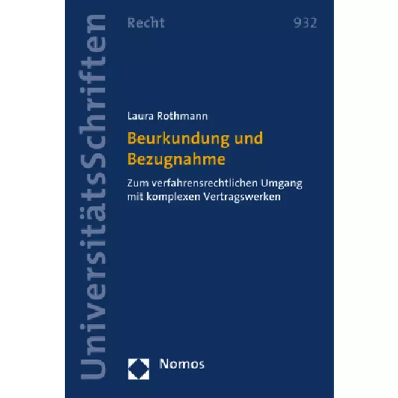 Beurkundung und Bezugnahme