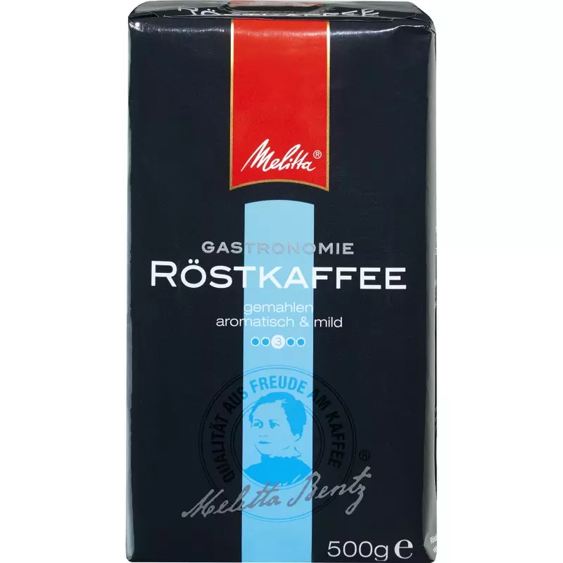 Melitta Gastronomie Röstkaffee Mild 500 g, gemahlen