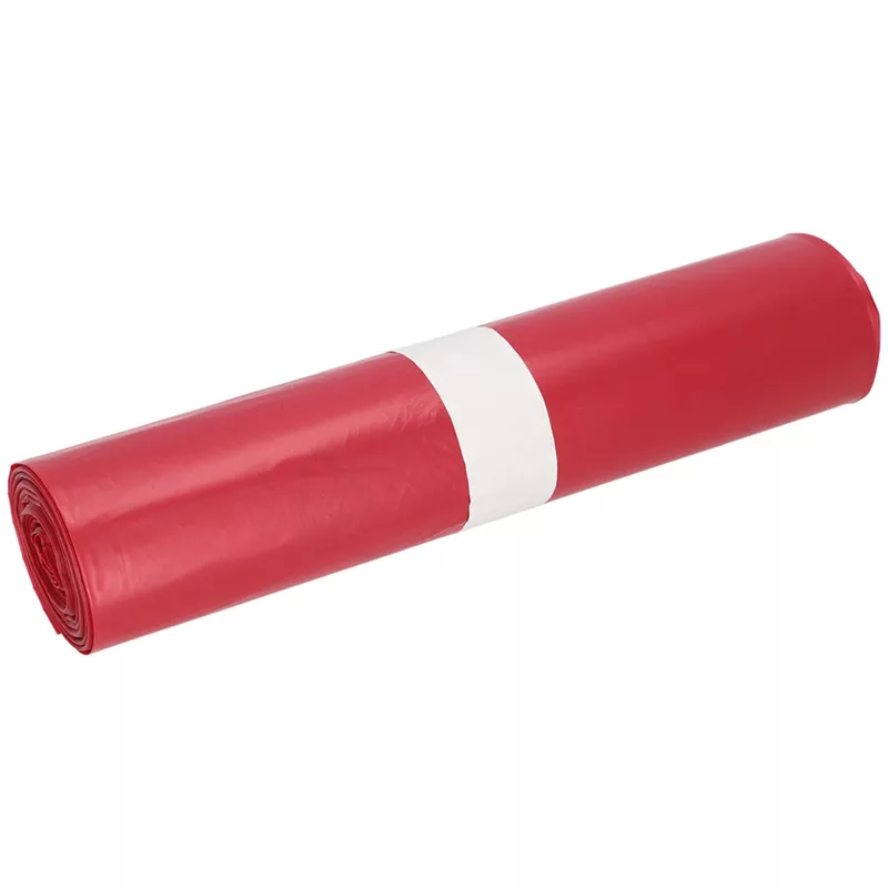 Abfallsack Recycling, 120L, 25 Stück, rot DEISS 21004