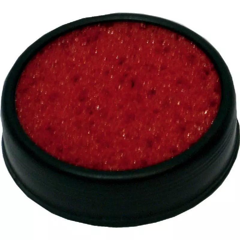 Fingeranfeuchter mit rotem Gummi-Schwamm, Ø 10cm