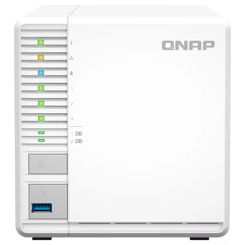 3-Bay QNAP TS-364-8G Intel® Celeron® - N5095 - Weiß