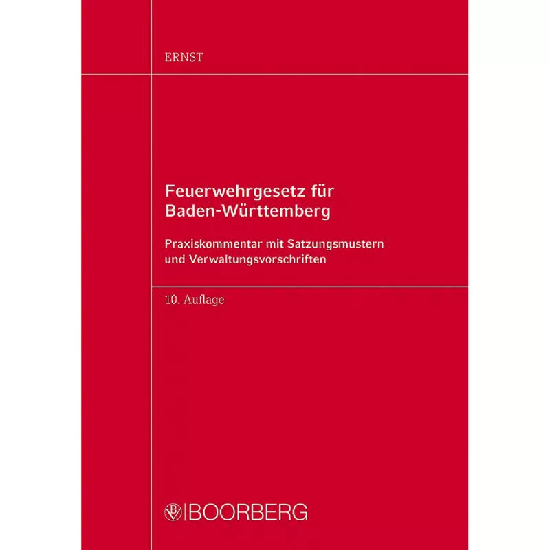 Feuerwehrgesetz für Baden-Württemberg