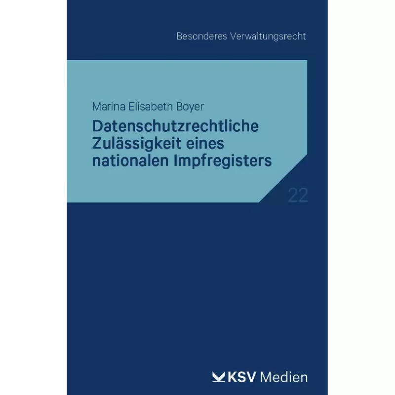 Datenschutzrechtliche Zulässigkeit eines nationalen Impfregisters