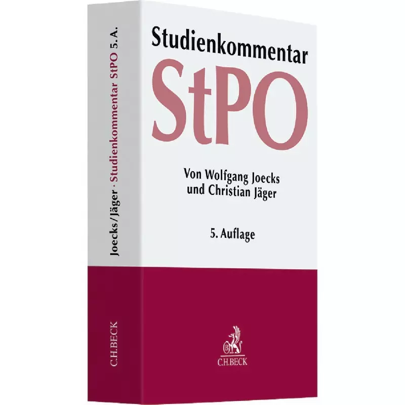 Strafprozessordnung StPO
