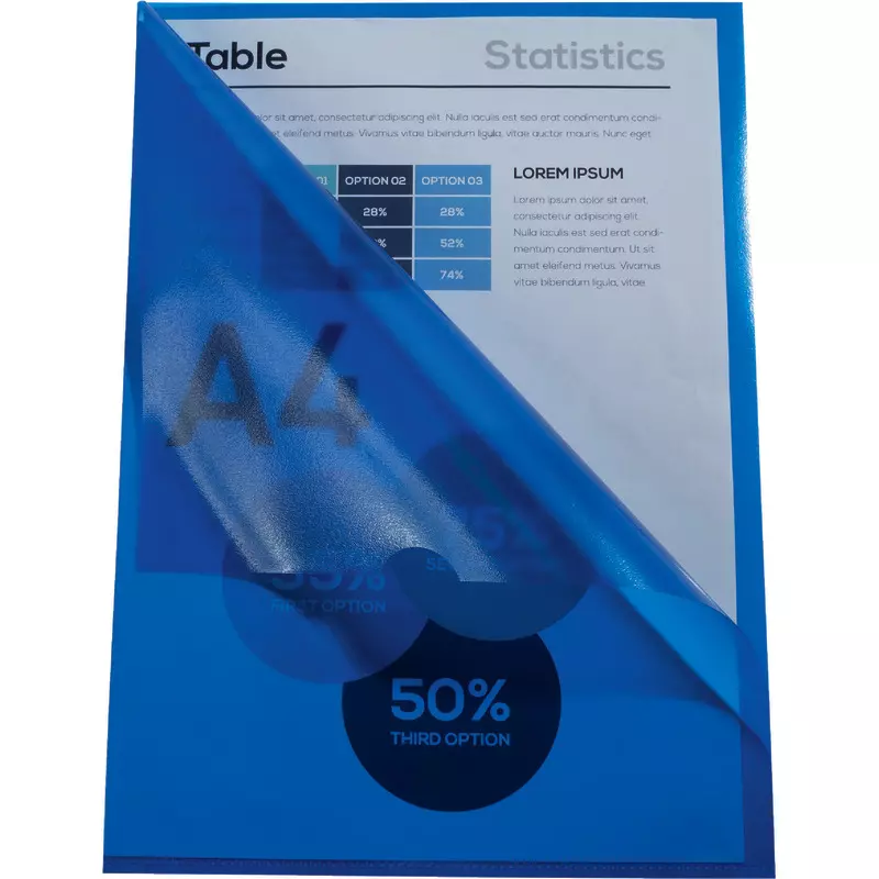 EXACOMPTA Sichthüllen, genarbt, 0,12 mm, PP, farbig, Packung: 10 Stück