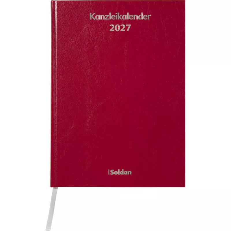 SoldanPlus Kanzleikalender 2027, rot